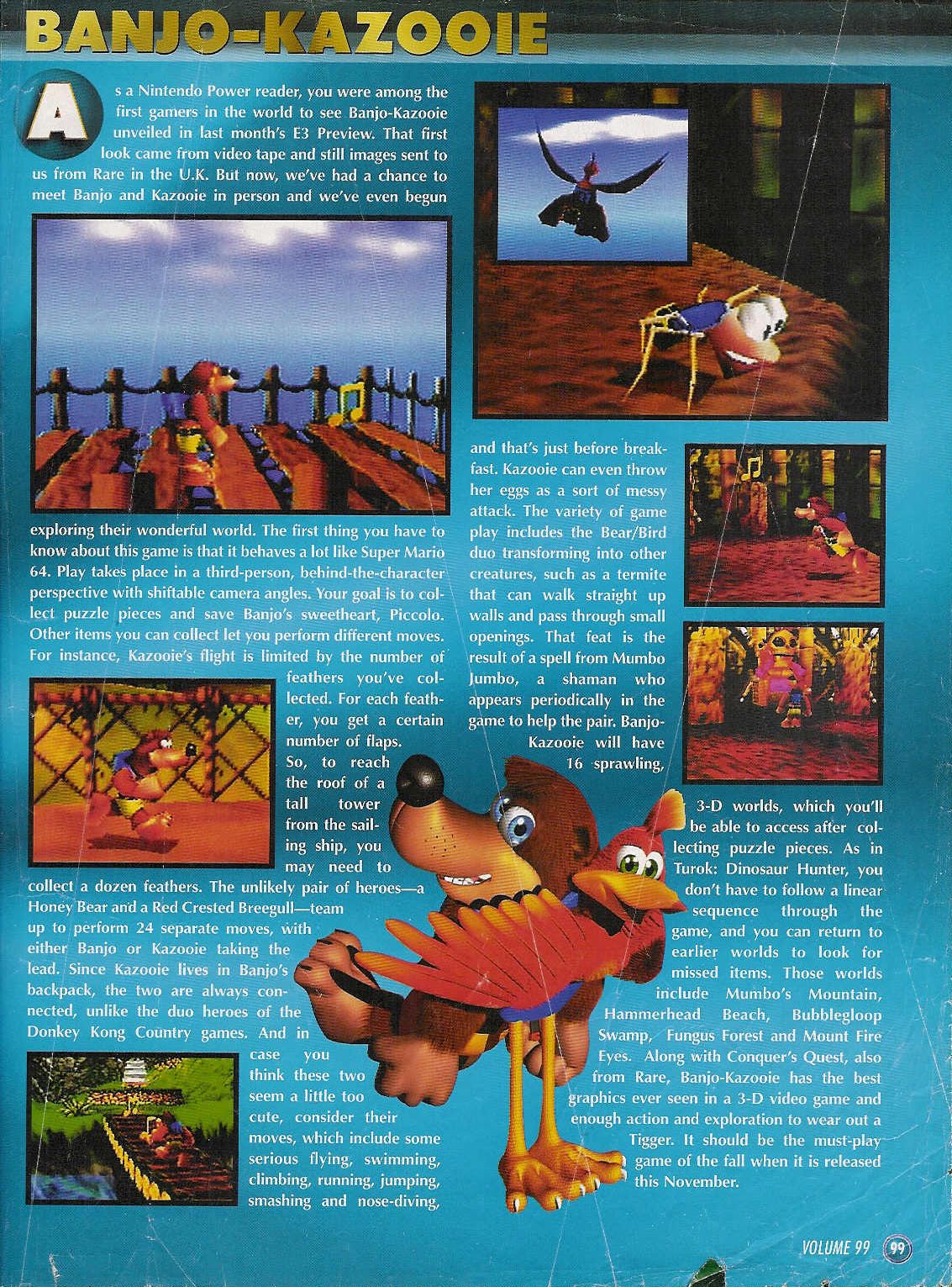 Super Mario 64 and Banjo-Kazooie combine in a surprising mash-up